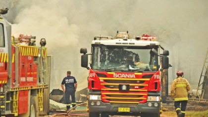 Out-of-control bushfires rage in Australia