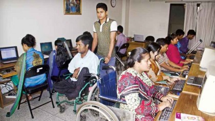 Few facilities for disabled students