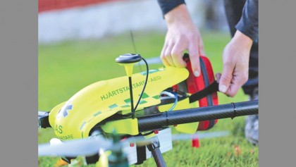 Cardiac arrest? Someday, drones may come to 
your rescue
