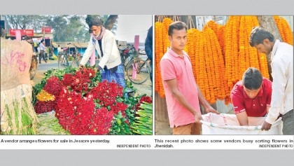 Brisk business in flower industry