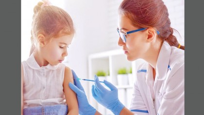 No drop in childhood 
flu vaccinations 