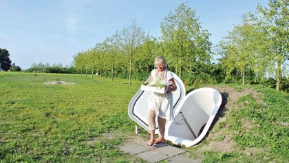 An electricity-free underground fridge 