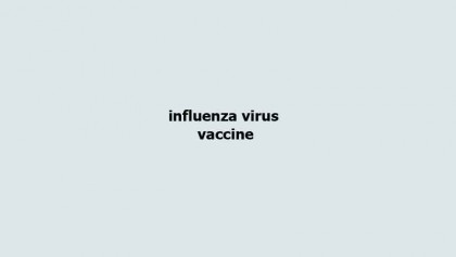 influenza virus vaccine