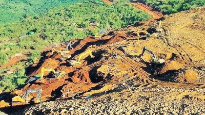 100 killed in Myanmar landslide
