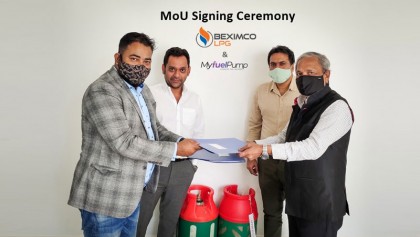 Beximco LPG, My Fuel Pump sign agreement 