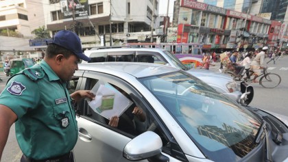 No case under new traffic 
law for first 7 days