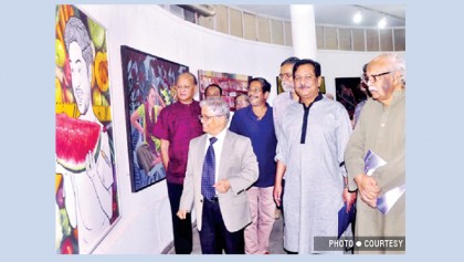 Group painting exhibition begins at AFD