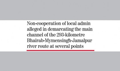 Work on PM’s priority dredging 
project suspended for 3 months