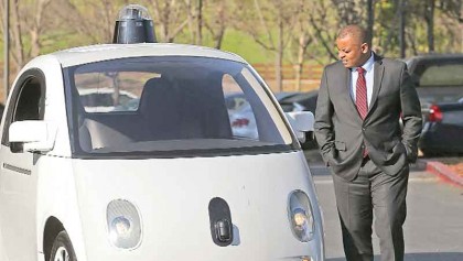 Google self-driving prototype cars hit public roads