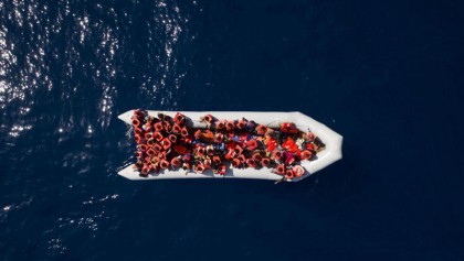 At least 19 drown in refugee boat sinking