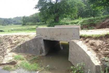 Construction of roads,             culverts begins 