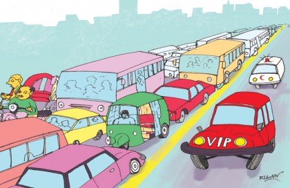Cabinet Division mulls separate VIP lane in capital
