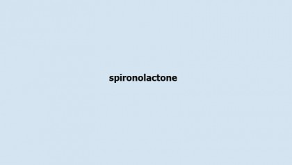 spironolactone