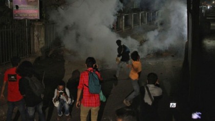 35 injured as police, protestors clash at TSC
