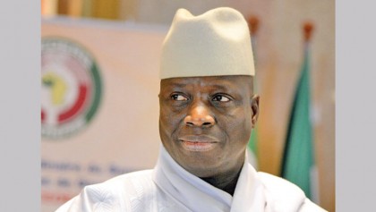 Gambia’s Jammeh leaves power after 22 years