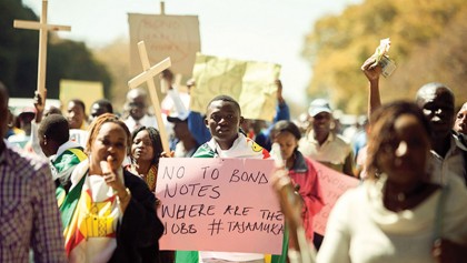 Zimbabwe ‘bond notes’ stir hyperinflation fears