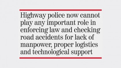 ‘Highway police unable to deliver for lack of manpower, logistics’