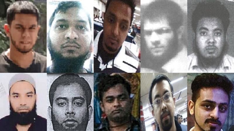 RAB’s list of missing 
people