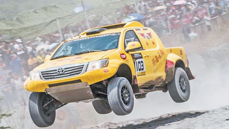 The 15th Dongchuan Debris Flow International Off-road Car Race