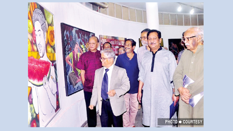 Group painting exhibition begins at AFD