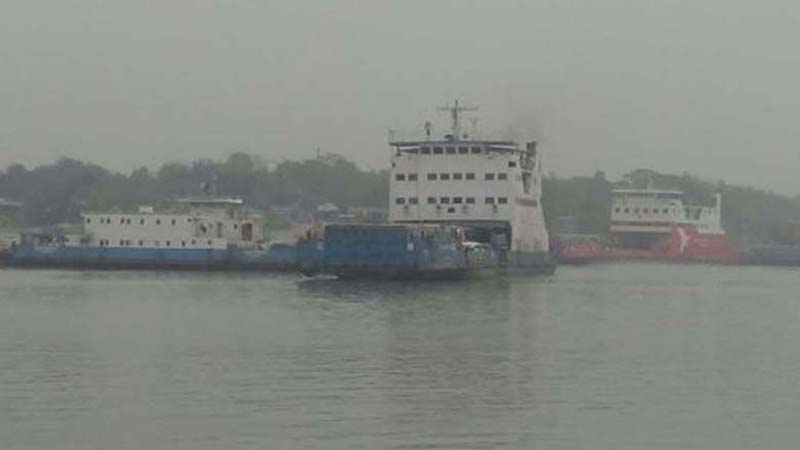Fall in water level hampers river transportation