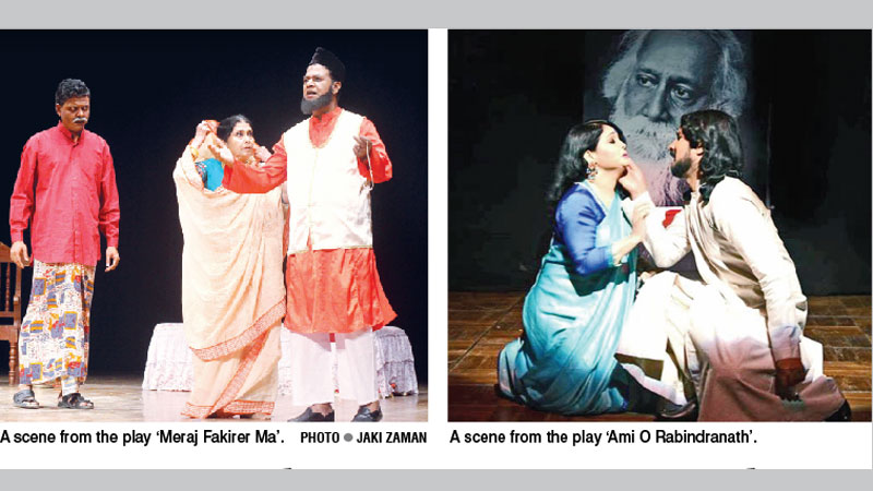 Two popular troupes stage their
 plays in capital today