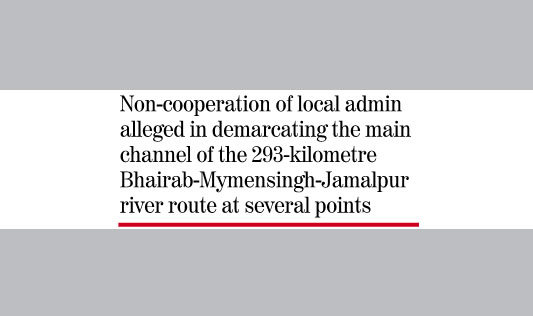 Work on PM’s priority dredging 
project suspended for 3 months