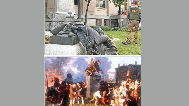 When is it OK to pull down statues?