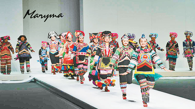 Yunnan’s Yi embroidery tradition garners international spotlight