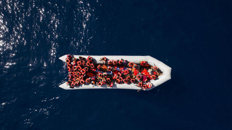 At least 19 drown in refugee boat sinking