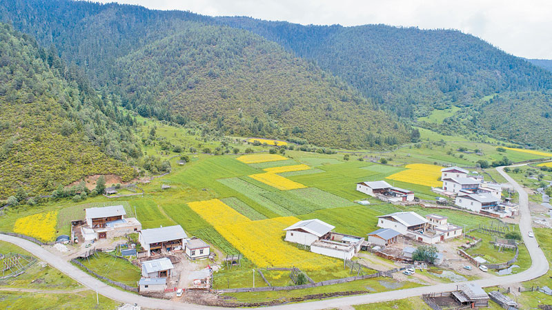 Rural tourism enriches beautiful Shangri-La