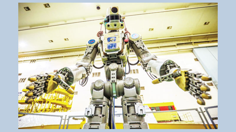 Russia sends its first humanoid robot Fedor into space