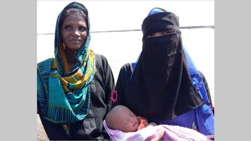 Rohingya woman names her newborn Sheikh Hasina