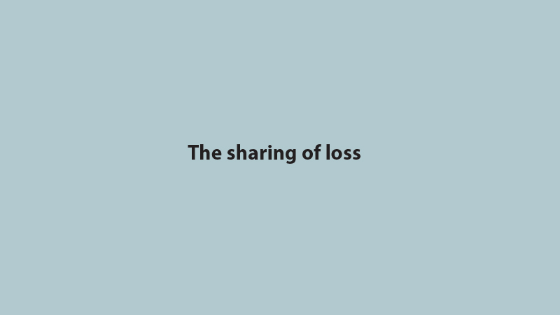 The sharing of loss