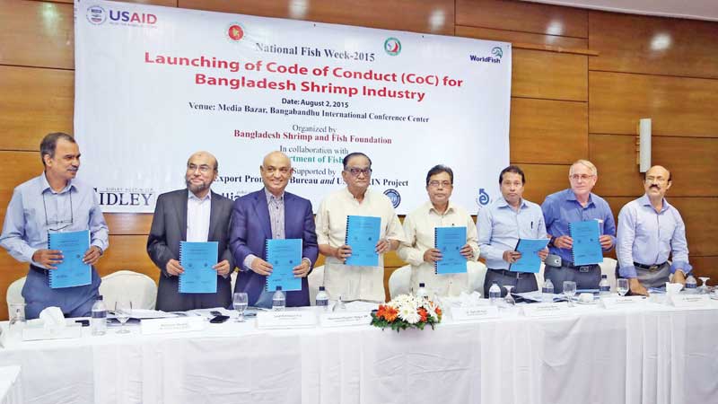 Code of conduct for shrimp 
industry updated 
