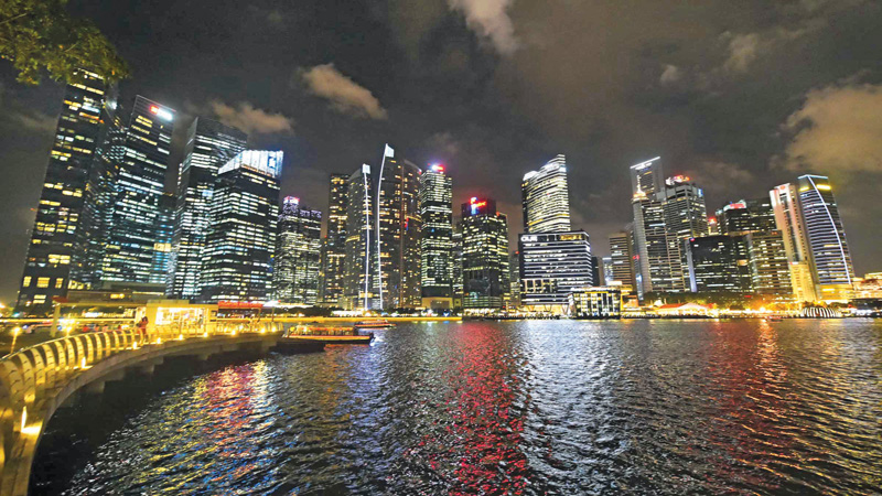 Singapore exports down in July