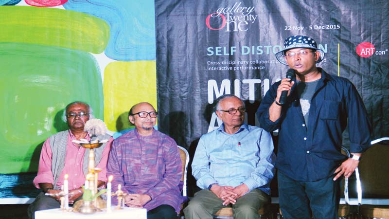 Samina�s solo art show begins today