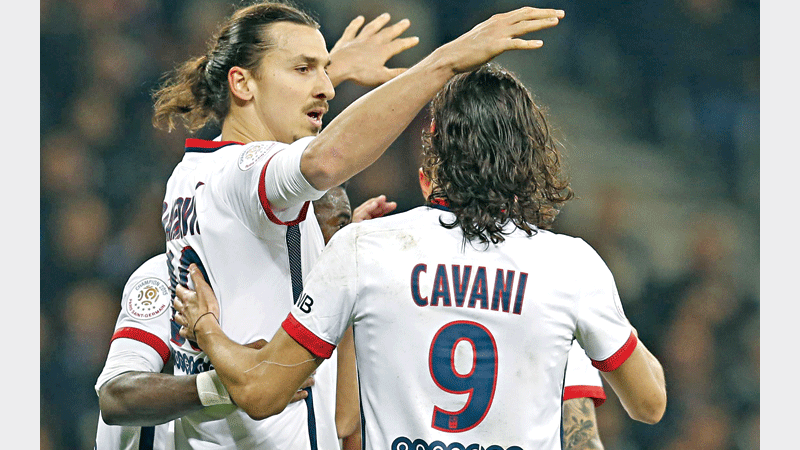 Ibrahimovic steals the PSG show 
