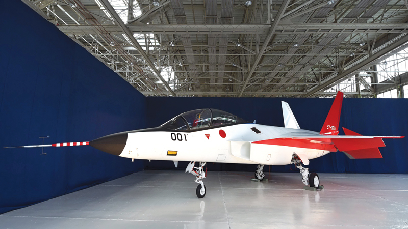Japan�s first stealth fighter