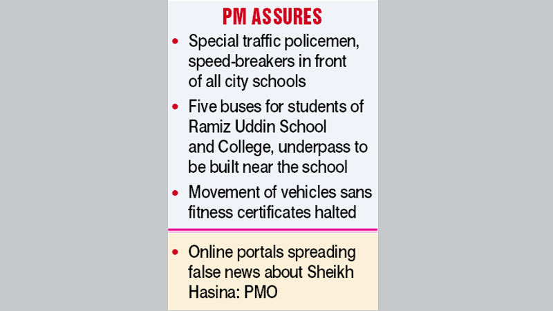 Diya’s father asks students to go back home