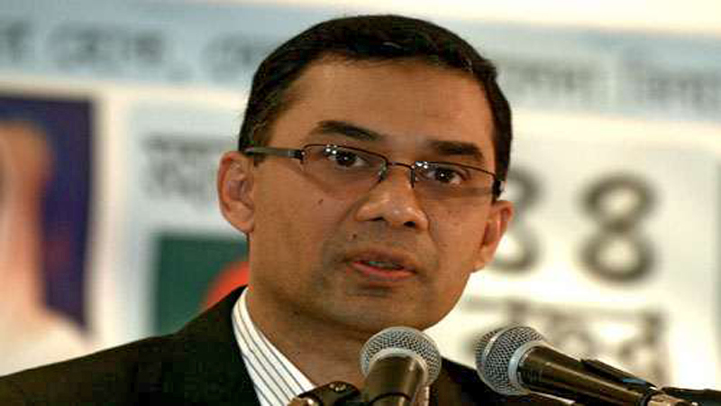 Tarique to act as BNP chief 
in absence of Khaleda