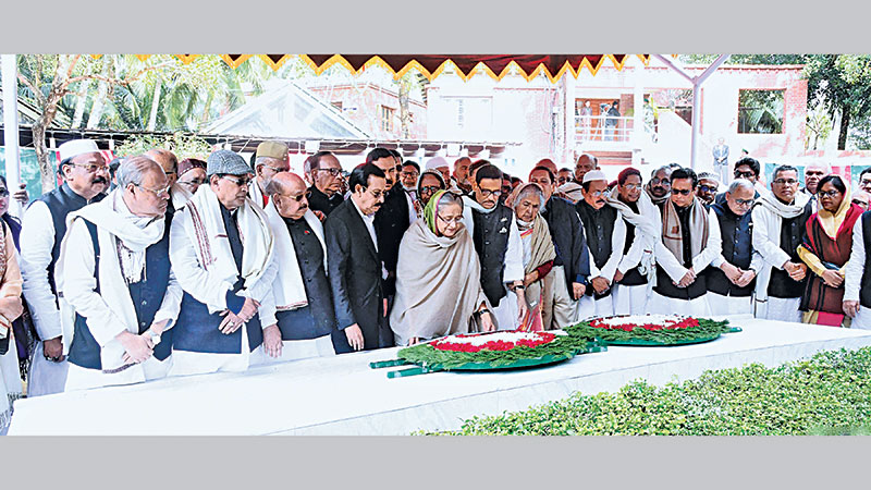 Continuity of govt makes uplift visible, says Hasina