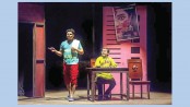 Indian play ‘AAbritto’ on day II
 at Shilpakala today 