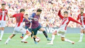 Barcelona stumble but stay on top
