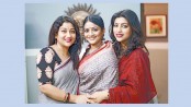 Deepa, Sweety and Mou 
in special tele-drama
