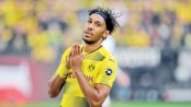 Aubameyang hits treble for Dortmund