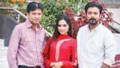 Payel acts with Dinar and 
Nisho for first time