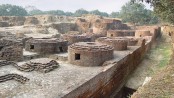 Gaur palace left in ruins