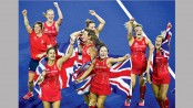 Maiden hockey gold for British women 
