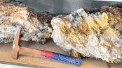 Huge gold-encrusted rocks unearthed in Australia